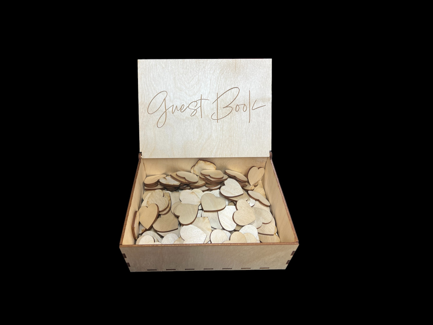 Heart Shaped Wedding Guest Book Alternative