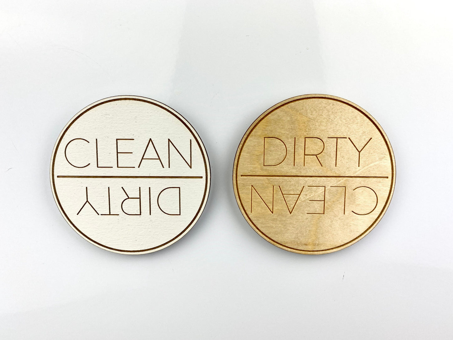 Dirty/Clean Dishwasher Magnets