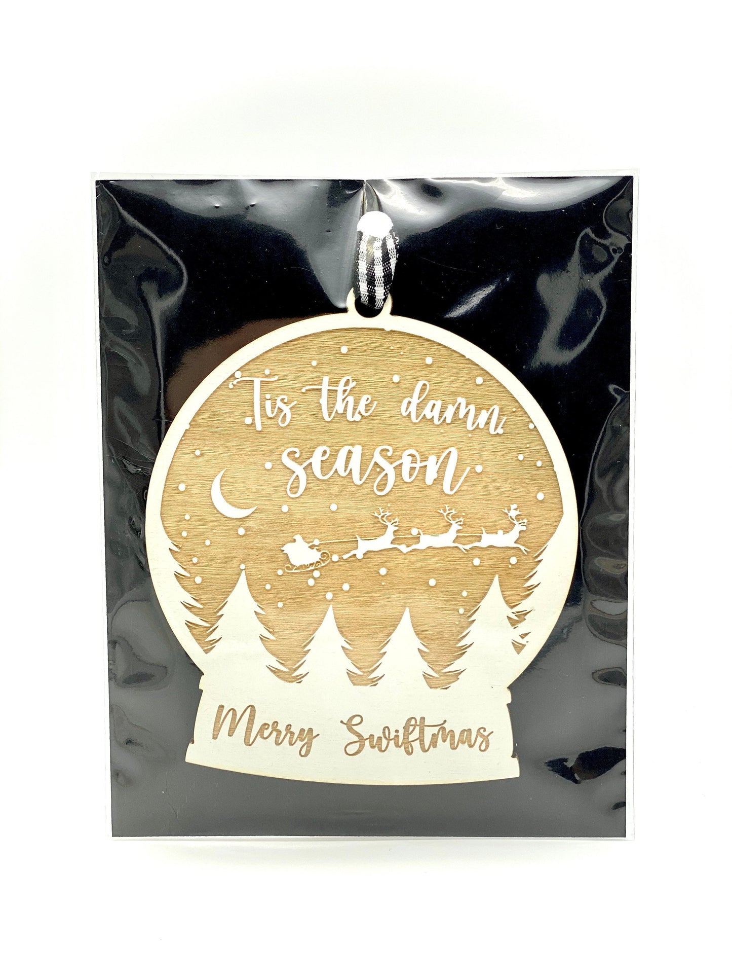 Tis The Damn Season Ornament | Snow globe Ornament | 2023 Ornament | Taylor Ornament