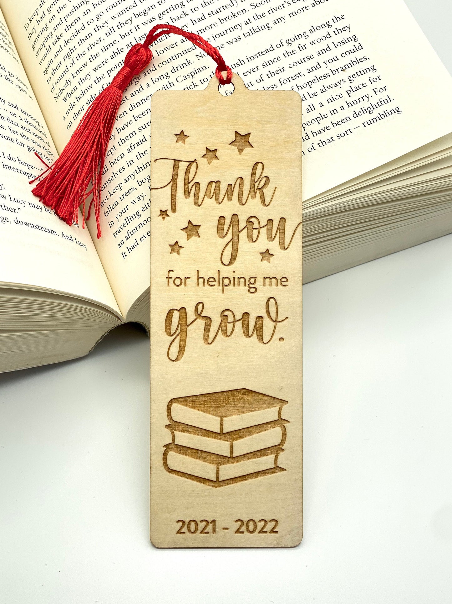 Teacher Gift Bookmark | Teacher Appreciation | Thank you for Helping Me Grow | Teacher Gifts