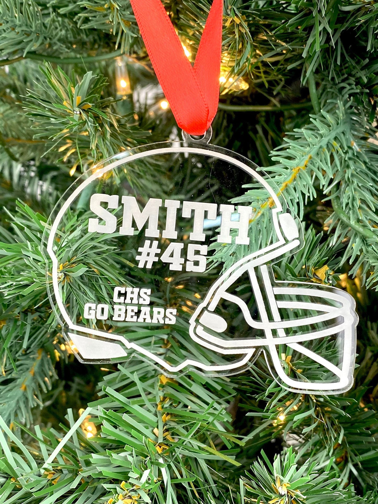 Sports Ornament | Football Helmet Ornament
