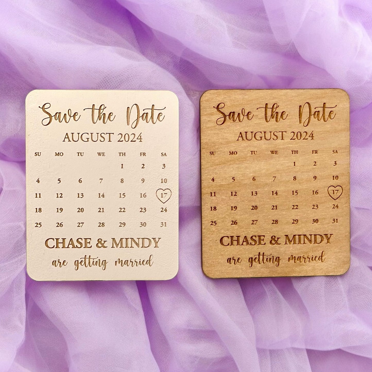 Save the Date Wedding Magnets | Wedding Invite Magnets