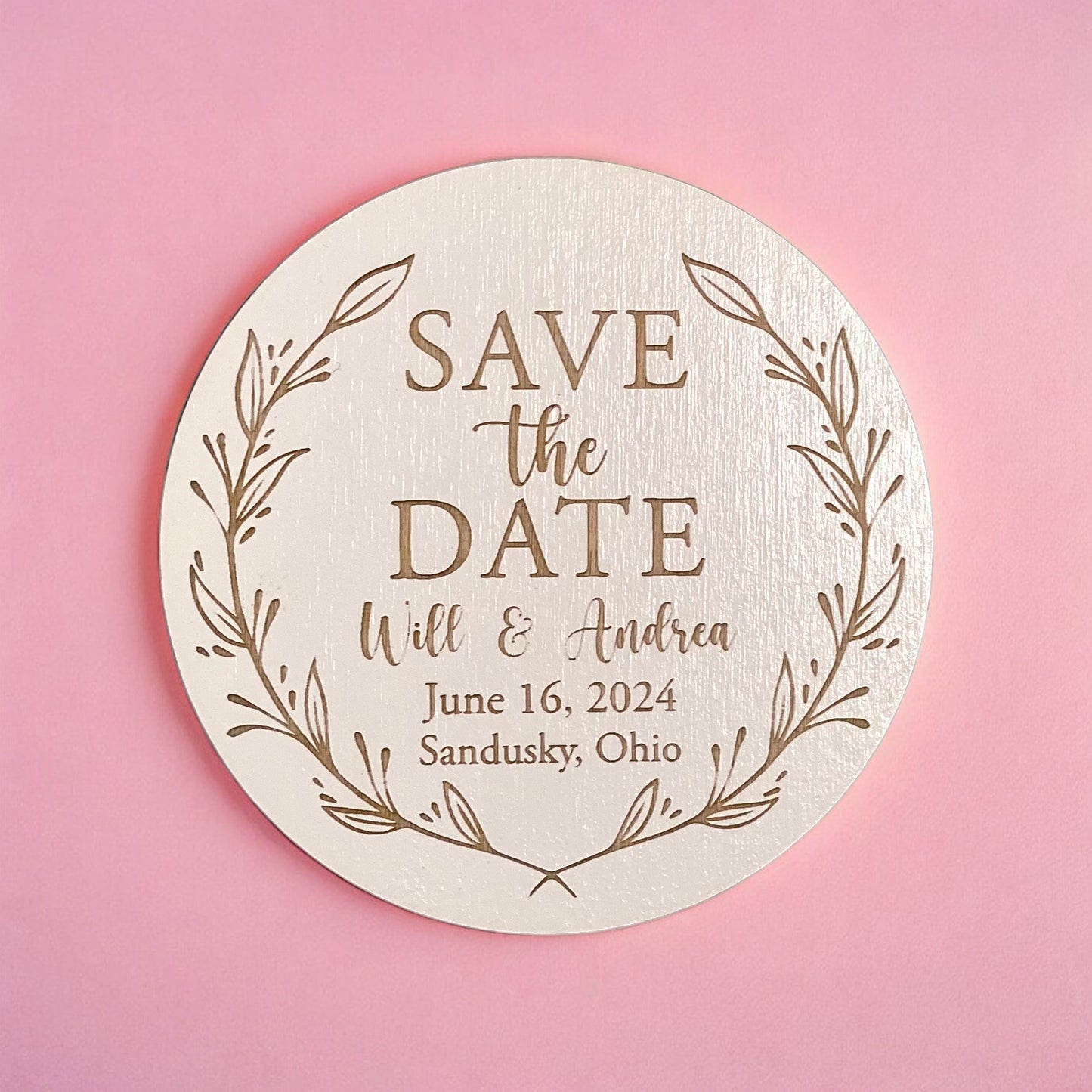 Save the Date Wedding Magnets | Wedding Invite Magnets