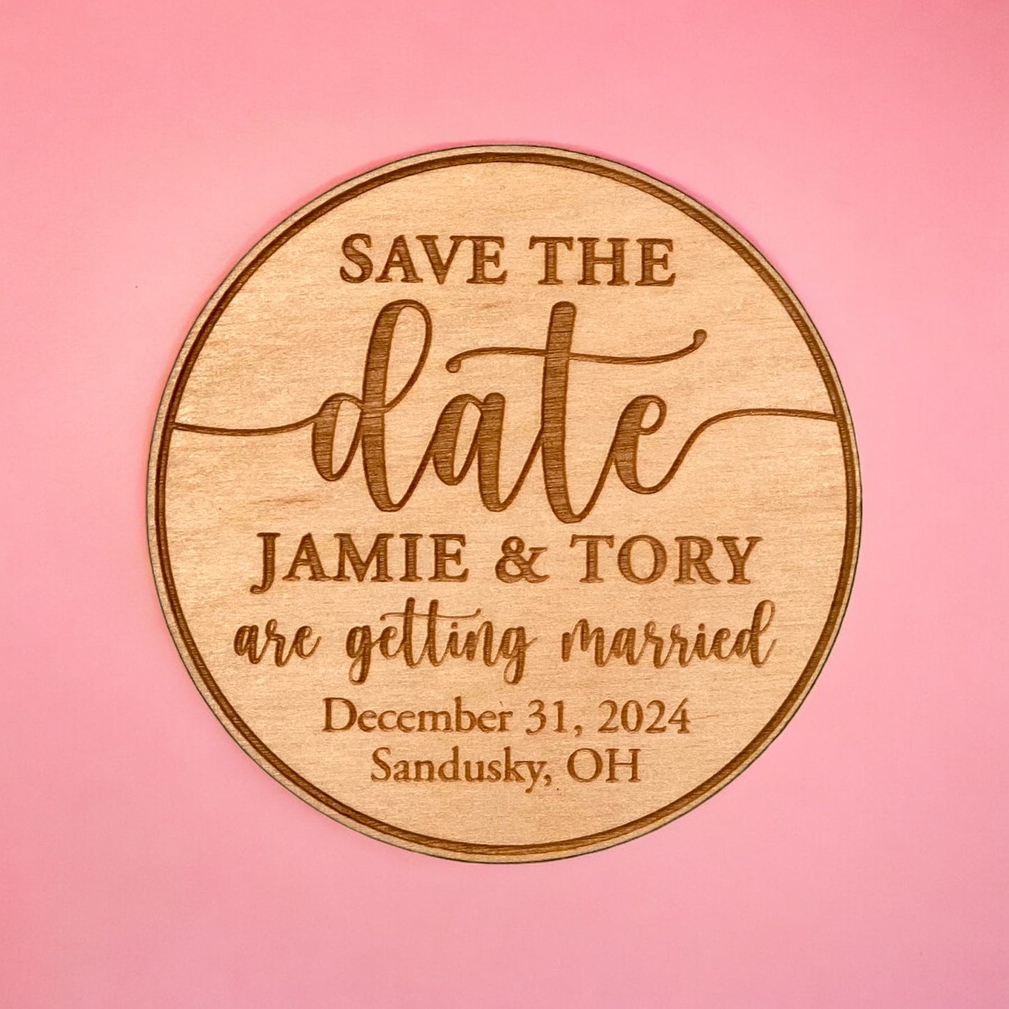 Save the Date Wedding Magnets | Wedding Invite Magnets