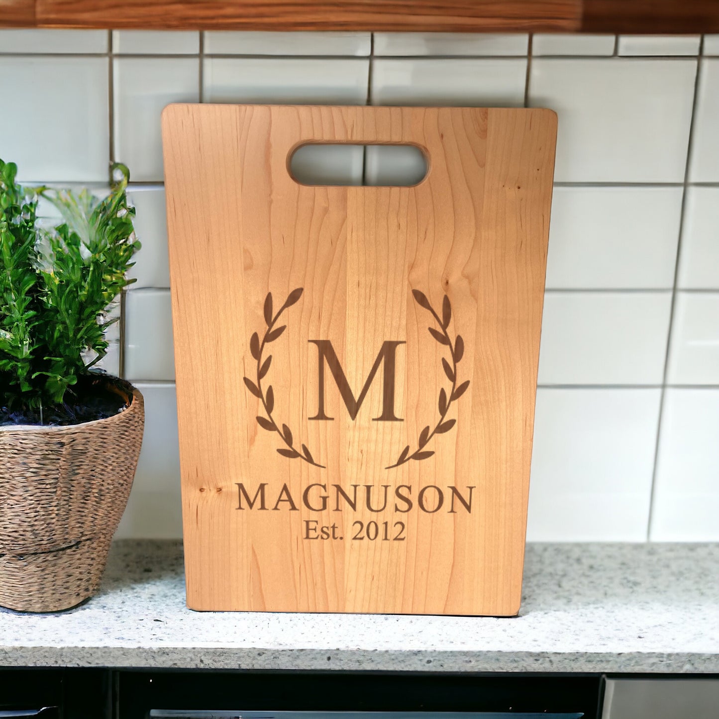 Personalized Maple Cutting Board