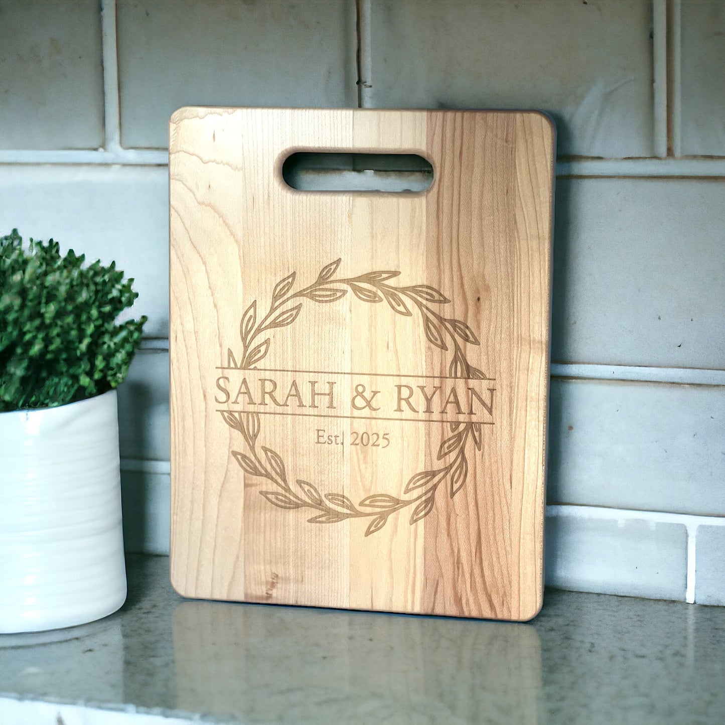 Personalized Maple Cutting Board