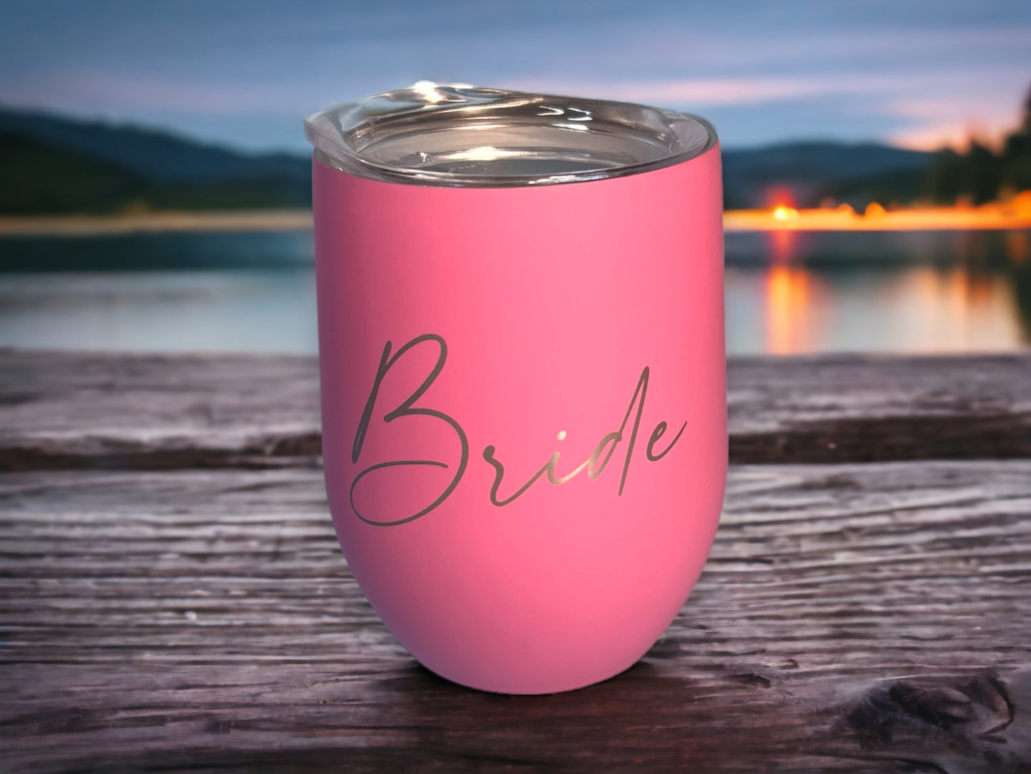 Stemless Wine Tumblers | Bride and Bridesmaid Gifts