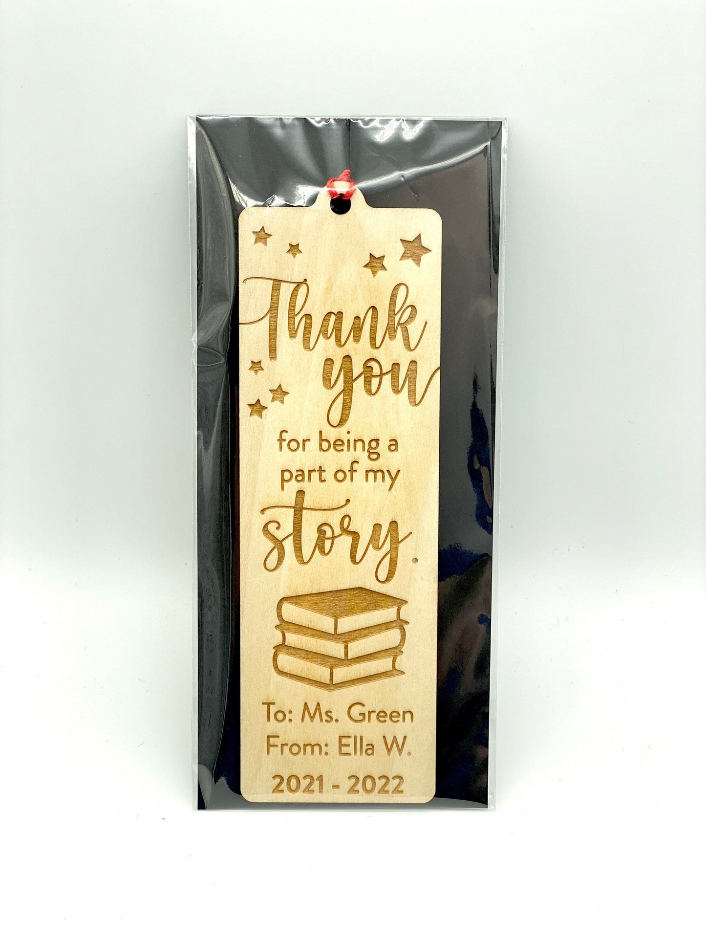 Teacher Gift Bookmark | Teacher Appreciation | Thank you for Being a Part of My Story | 2023 2024 School Year | Teacher Gifts