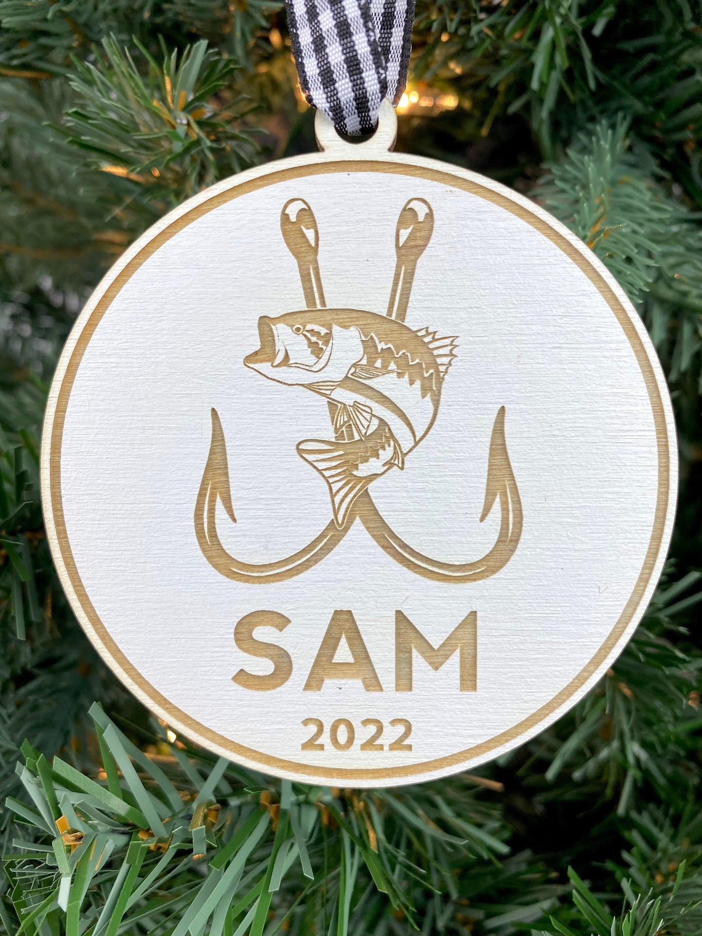 Sports Ornament | Fishing Hook Ornament