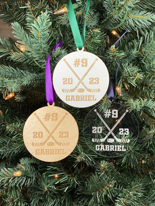 Sports Ornament | Hockey Ornament